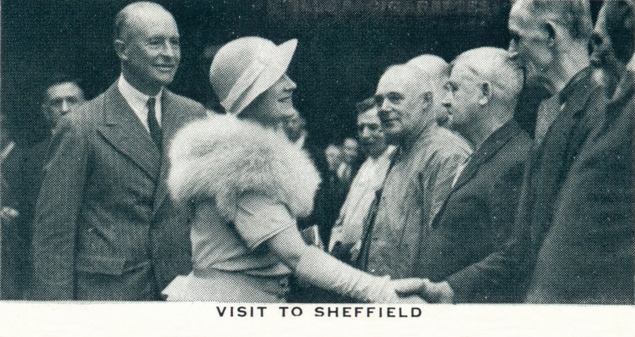 Wizyta w Sheffield, 1934 1937 autorstwa Unbekannt