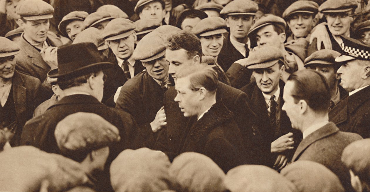 Z wizytą u liniowca Queen Mary, 1937 autorstwa Unbekannt