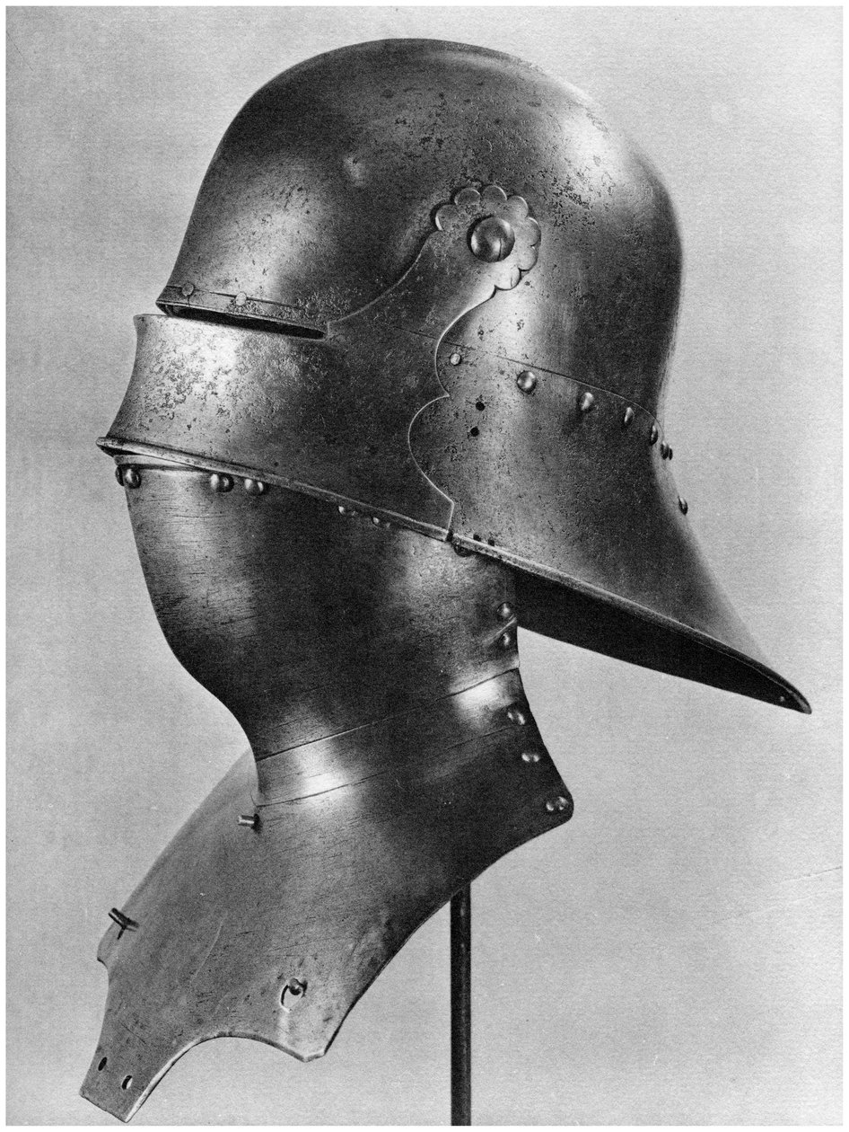 Saleta i bevor z daszkiem, ok. 1480 1958 autorstwa Unbekannt