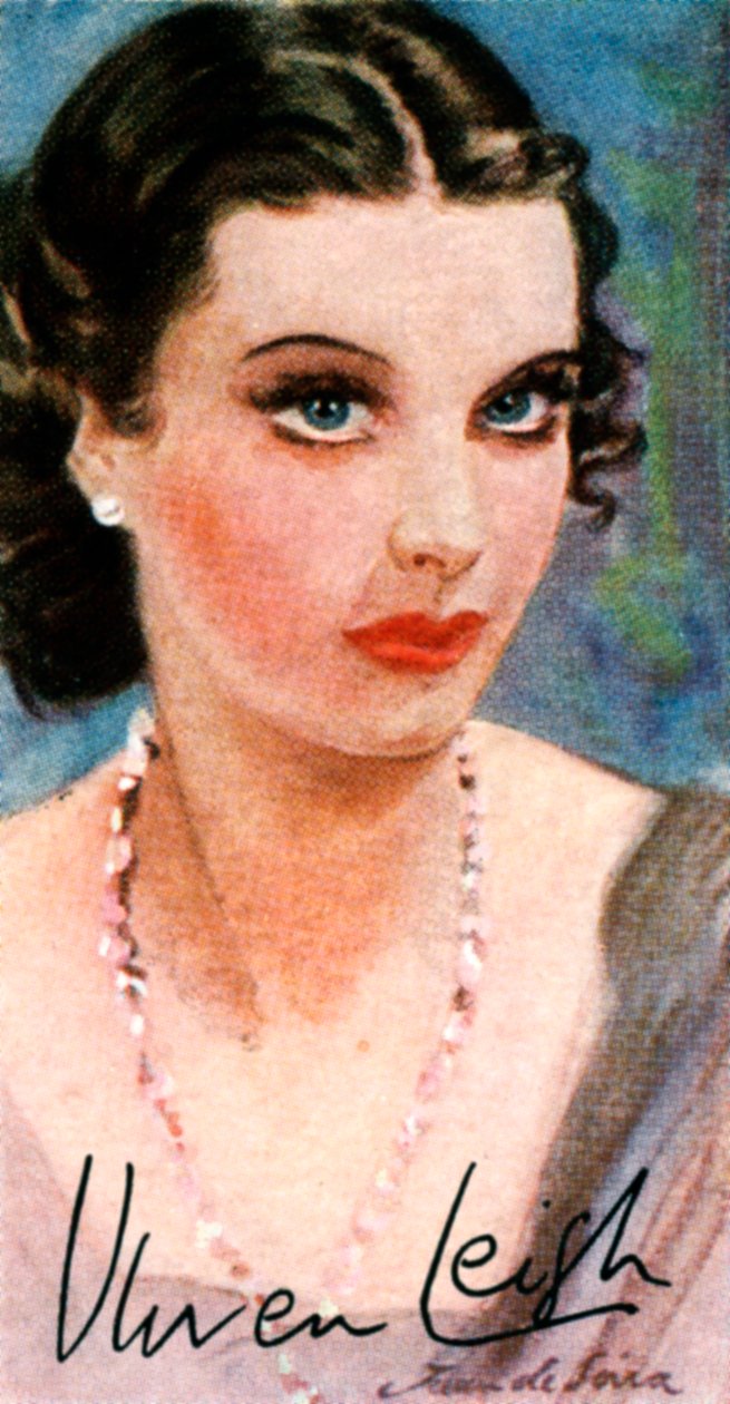 Vivien Leigh, 1913-1967, angielska aktorka teatralna i filmowa, XX w. autorstwa Unbekannt