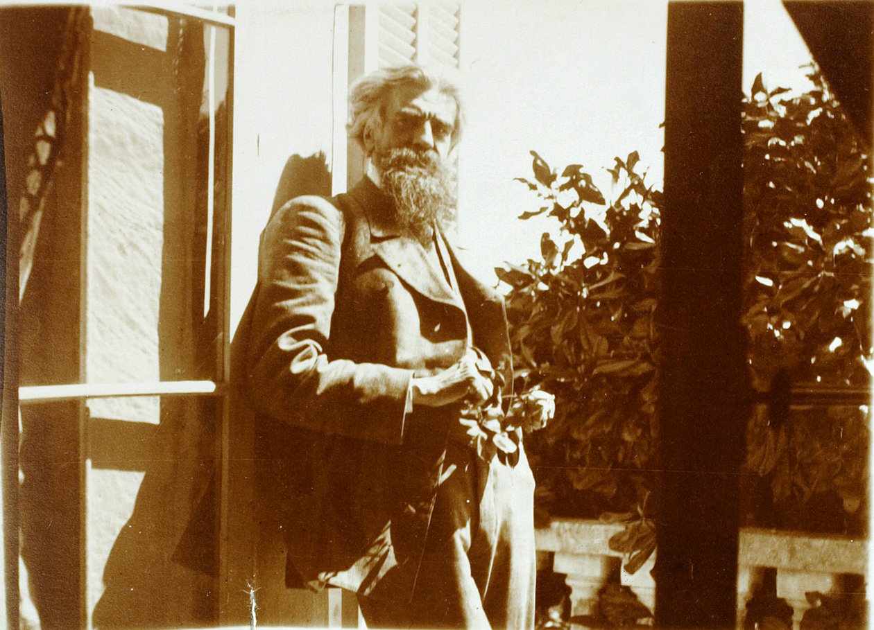 Władimir Sołowiow, rosyjski filozof, poeta i krytyk literacki, Cannes, Francja, 1899 autorstwa Unbekannt