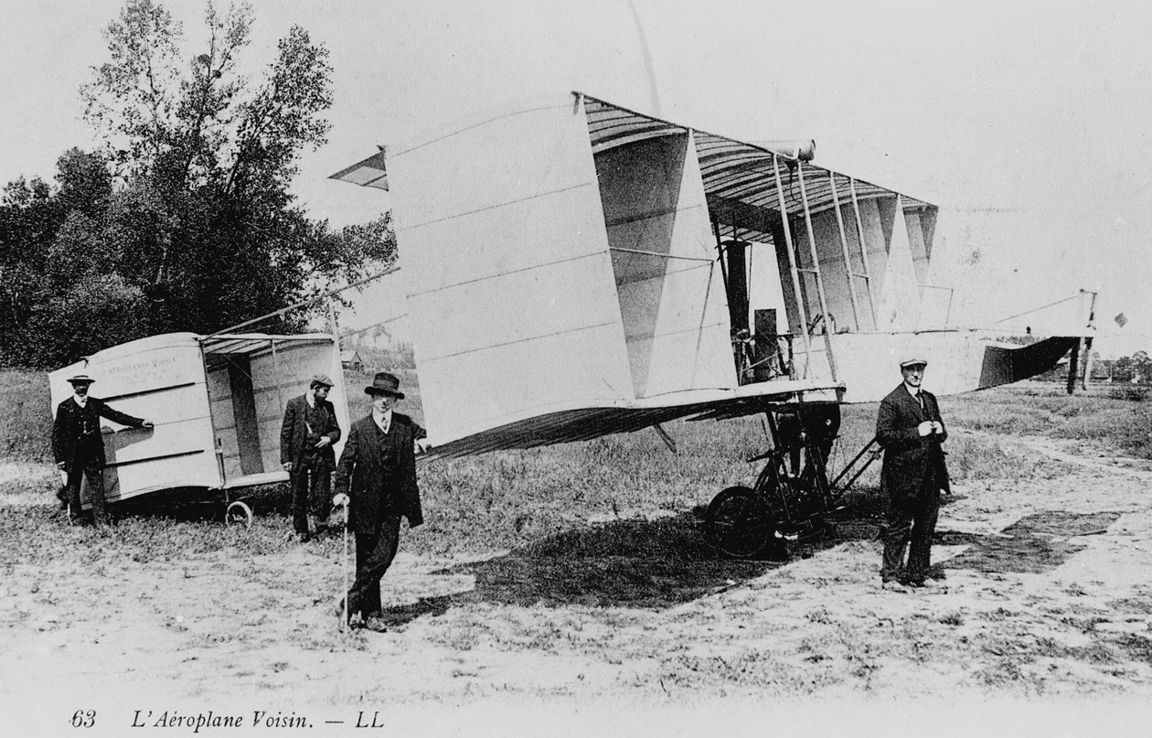 Dwupłatowiec Voisin, 1910 autorstwa Unbekannt