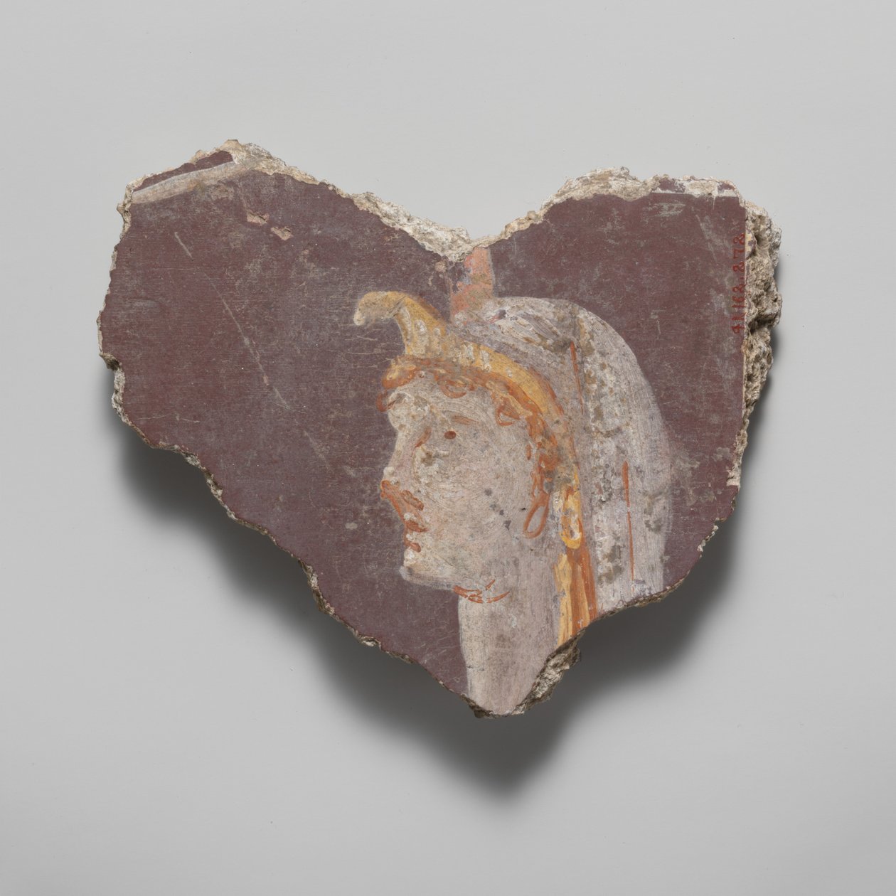 Fragment malarstwa ściennego, I w. n.e. autorstwa Unbekannt