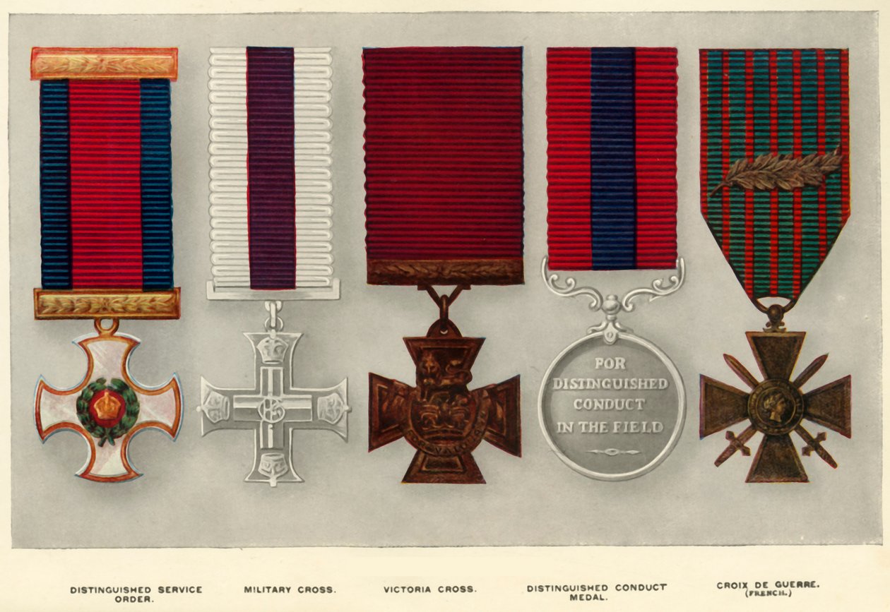 Odznaczenia wojenne, 1919. autorstwa Unbekannt