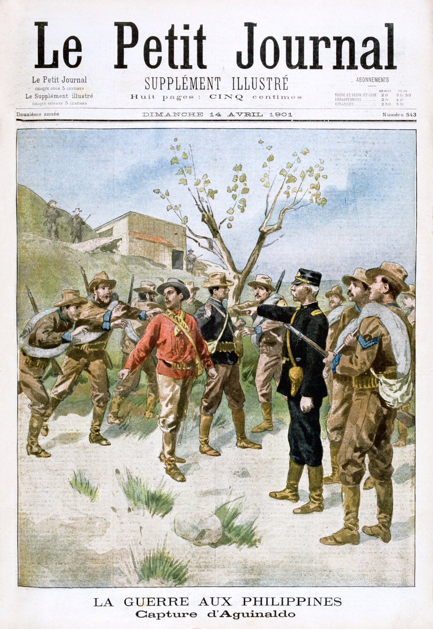 Wojna na Filipinach, Capture dAguinaldo, 1901 autorstwa Unbekannt