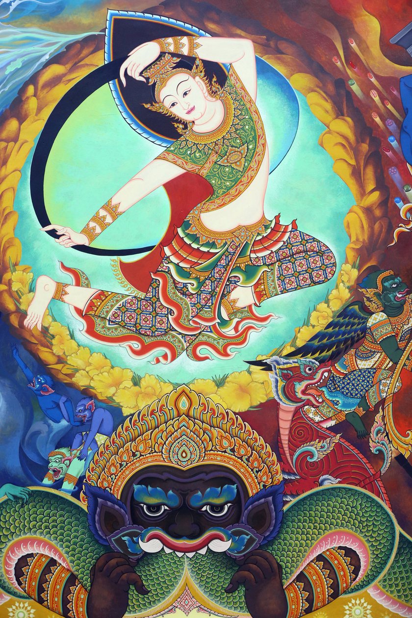 Świątynia buddyjska Wat Ananda Metyarama Thai, 20160818, Singapur, Singapur autorstwa Unbekannt
