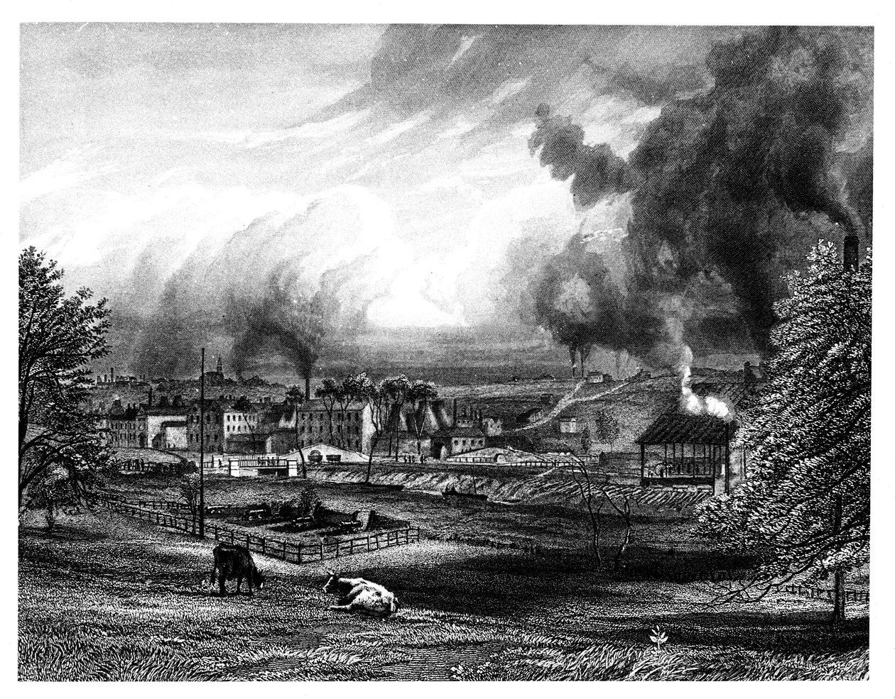 Fabryka Wedgwood, Etruria, Hanley, Staffordshire, Anglia autorstwa Unbekannt