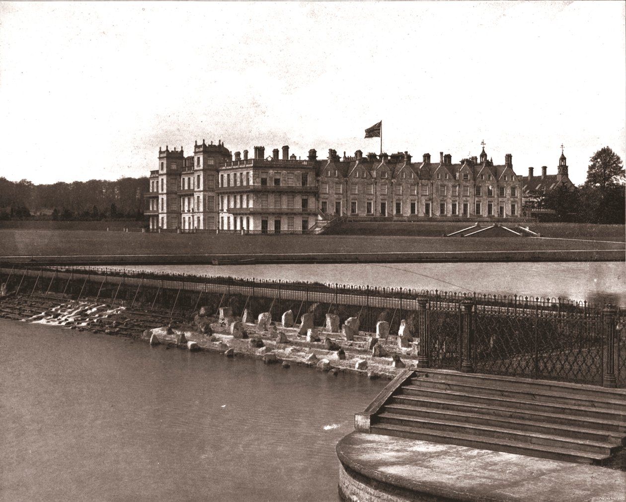 Opactwo Welbeck, Nottinghamshire, 1894. autorstwa Unbekannt