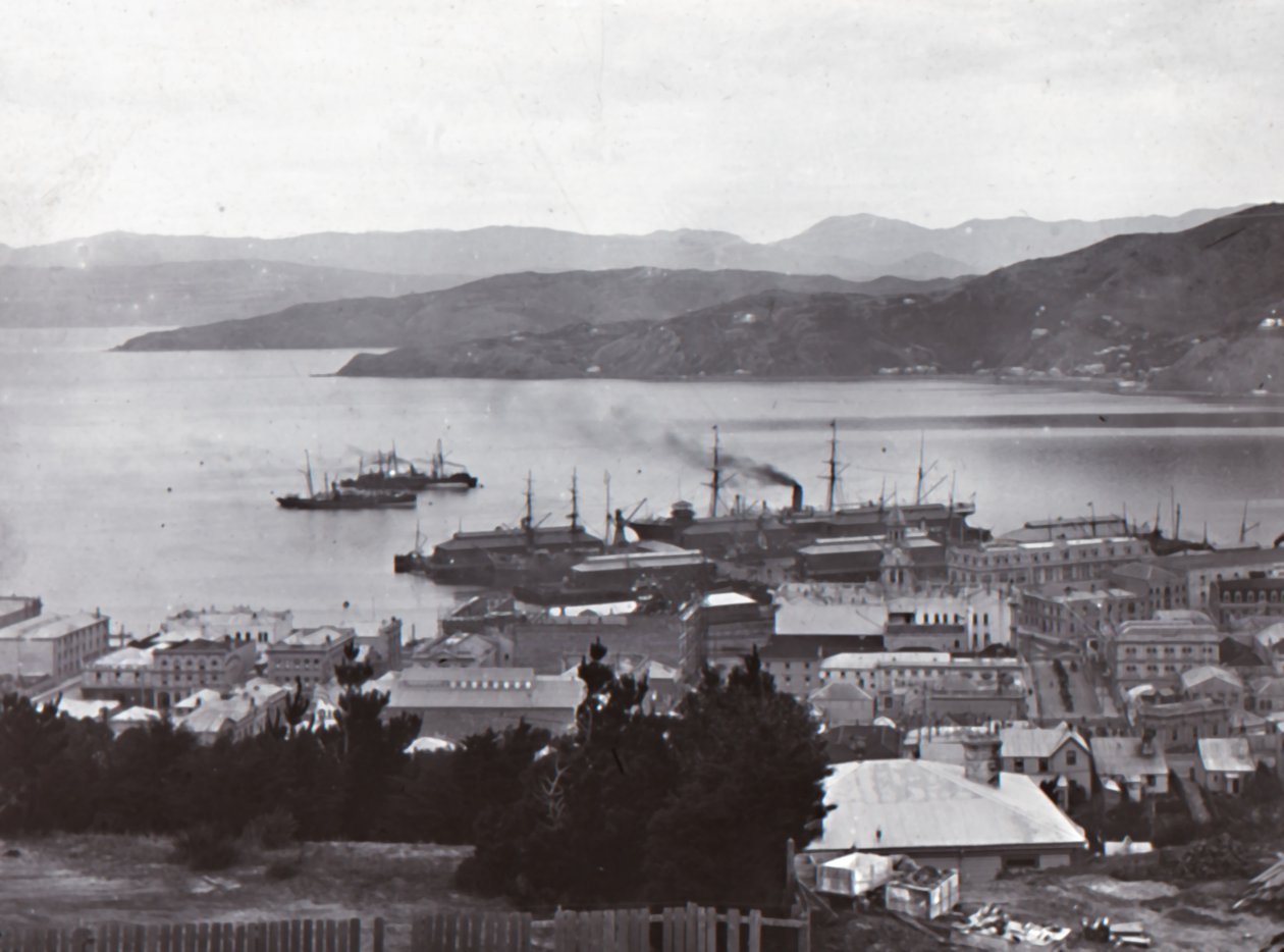 Port Wellington, koniec XIX i początek XX wieku. autorstwa Unbekannt