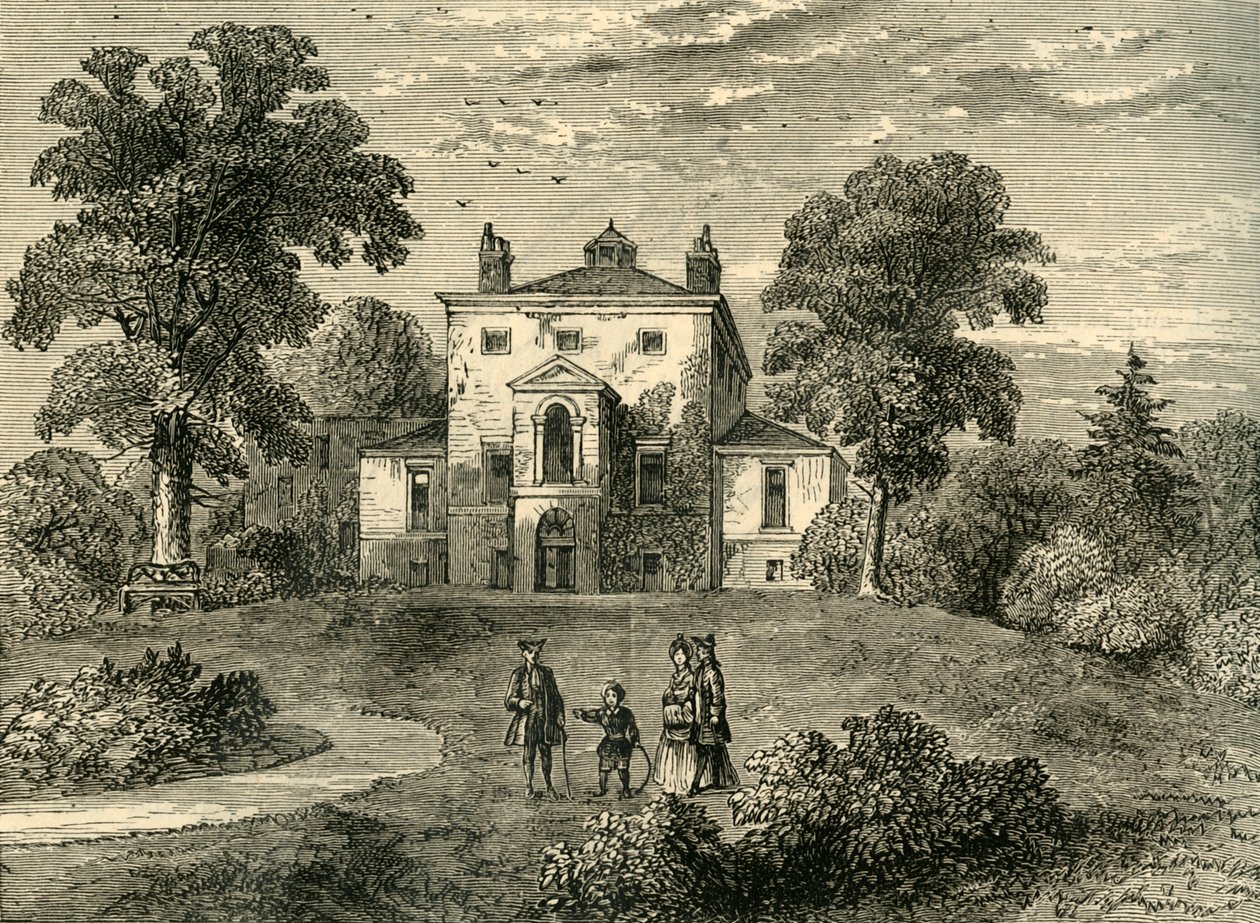 West Coombe, w 1794 r., ok. 1878 r. autorstwa Unbekannt