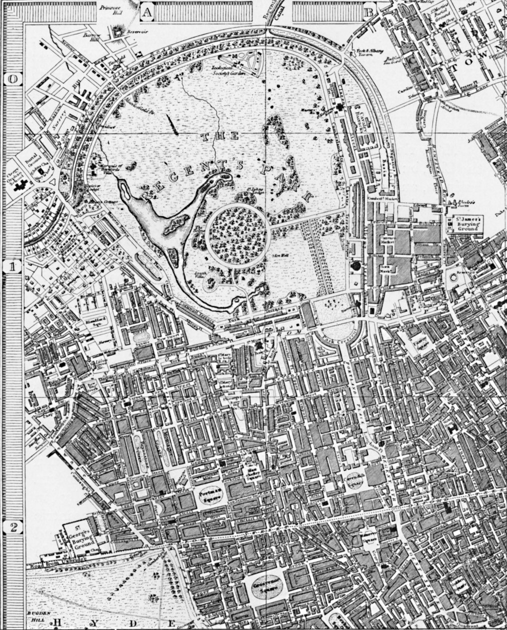 Zachodni Londyn w 1832, 1832, 1904 autorstwa Unbekannt