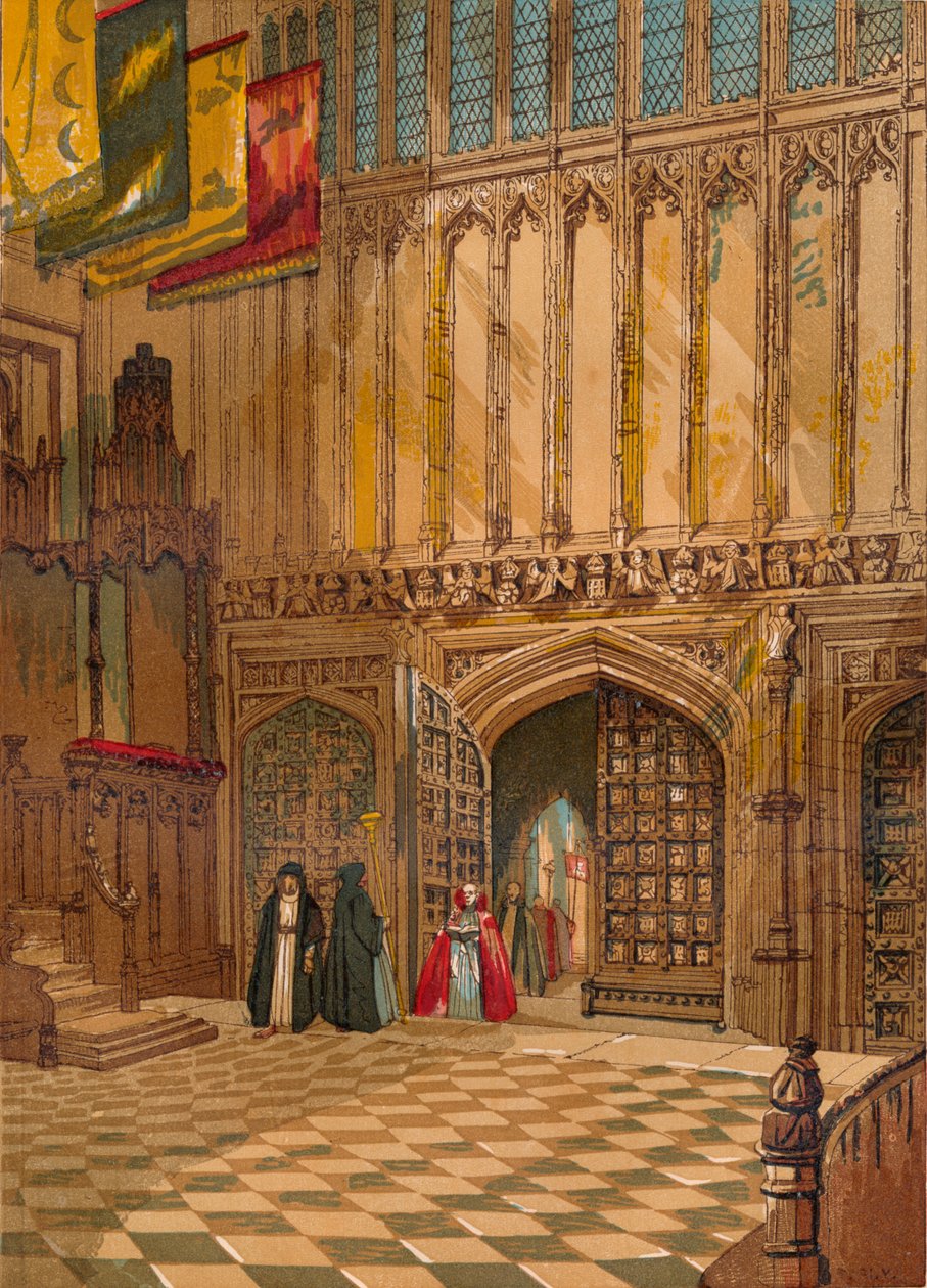 Opactwo Westminsterskie. - Kaplica Henryka Siódmych, c1845, 1864 autorstwa Unbekannt