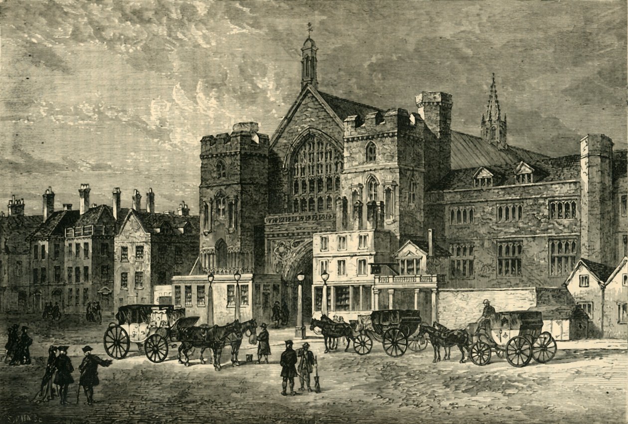 Sala Westminsterska, 1881. autorstwa Unbekannt