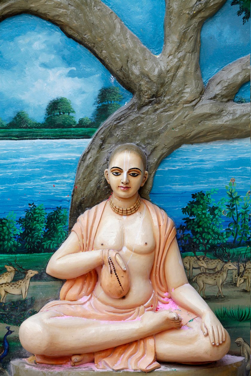 Kiedy odwiedzał Vrindavanę, Śri Caitanya Mahaprabhu codziennie intonował japa w Imli Tala (drzewie tamaryndowym), które znajdowało się w tym czasie tuż nad brzegiem Yamuny. Caitanya Mahaprabhu (1486-1534) był świętym Vaisnava i reformatorem społecznym we w autorstwa Unbekannt