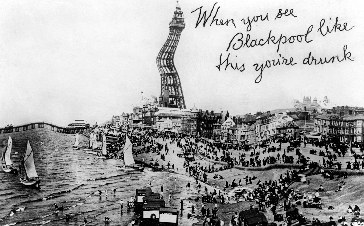 Kiedy widzisz takie Blackpool, jesteś pijany, XX wiek autorstwa Unbekannt