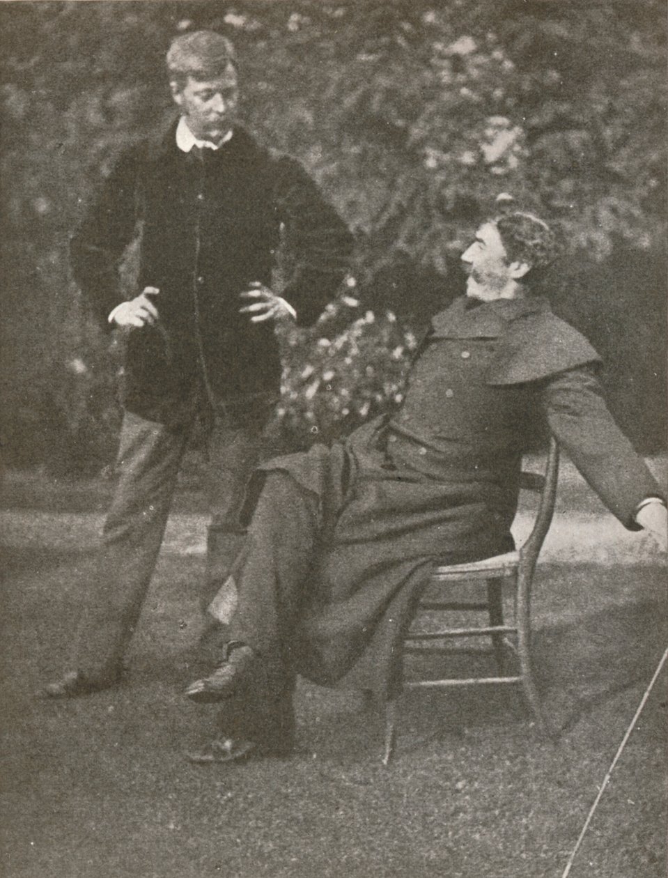 Whistler i Menpes, ok. 1885, 1904. autorstwa Unbekannt