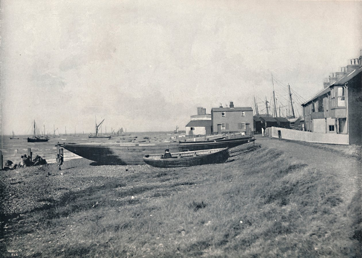 Whitstable - Zachodnia Plaża, 1895 autorstwa Unbekannt