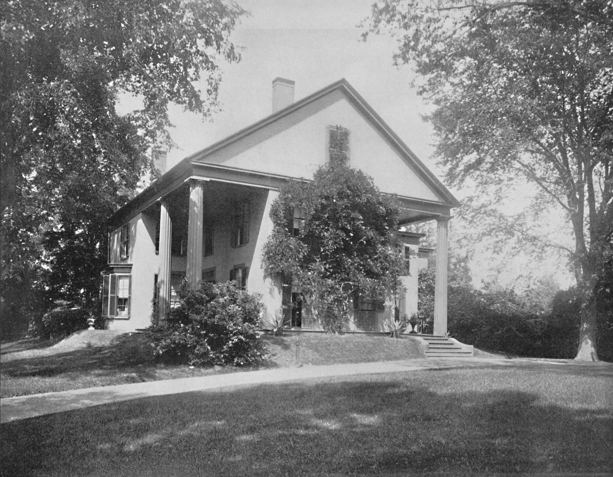 Whittiers House Danvers, Massachusetts, ok. 1897. autorstwa Unbekannt