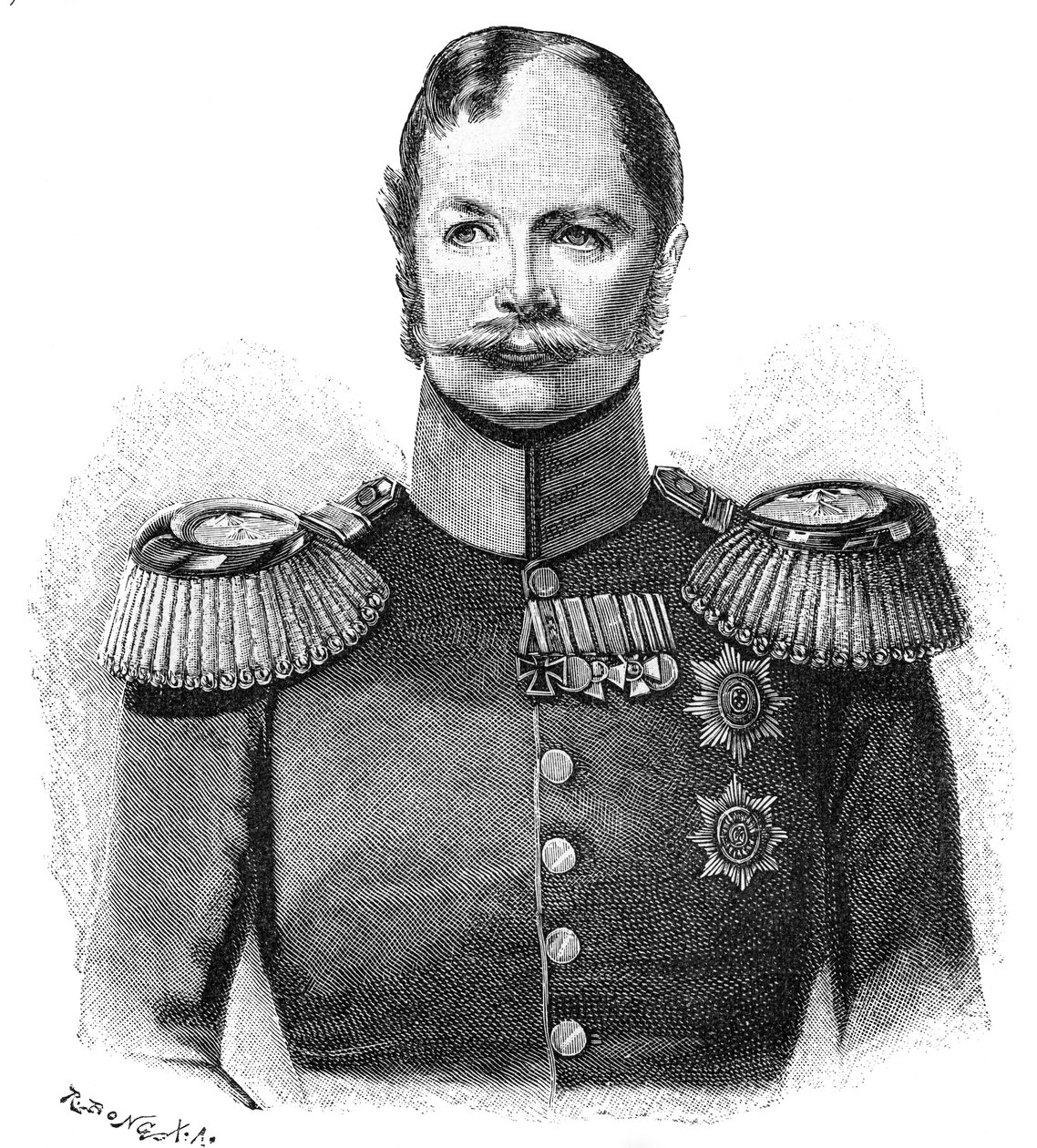 Wilhelm II, Cesarz Niemiec, 1900 autorstwa Unbekannt