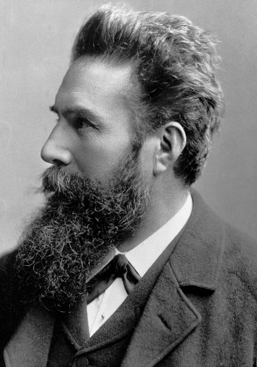Wilhelm Konrad von Roentgen, niemiecki fizyk, 1901 autorstwa Unbekannt