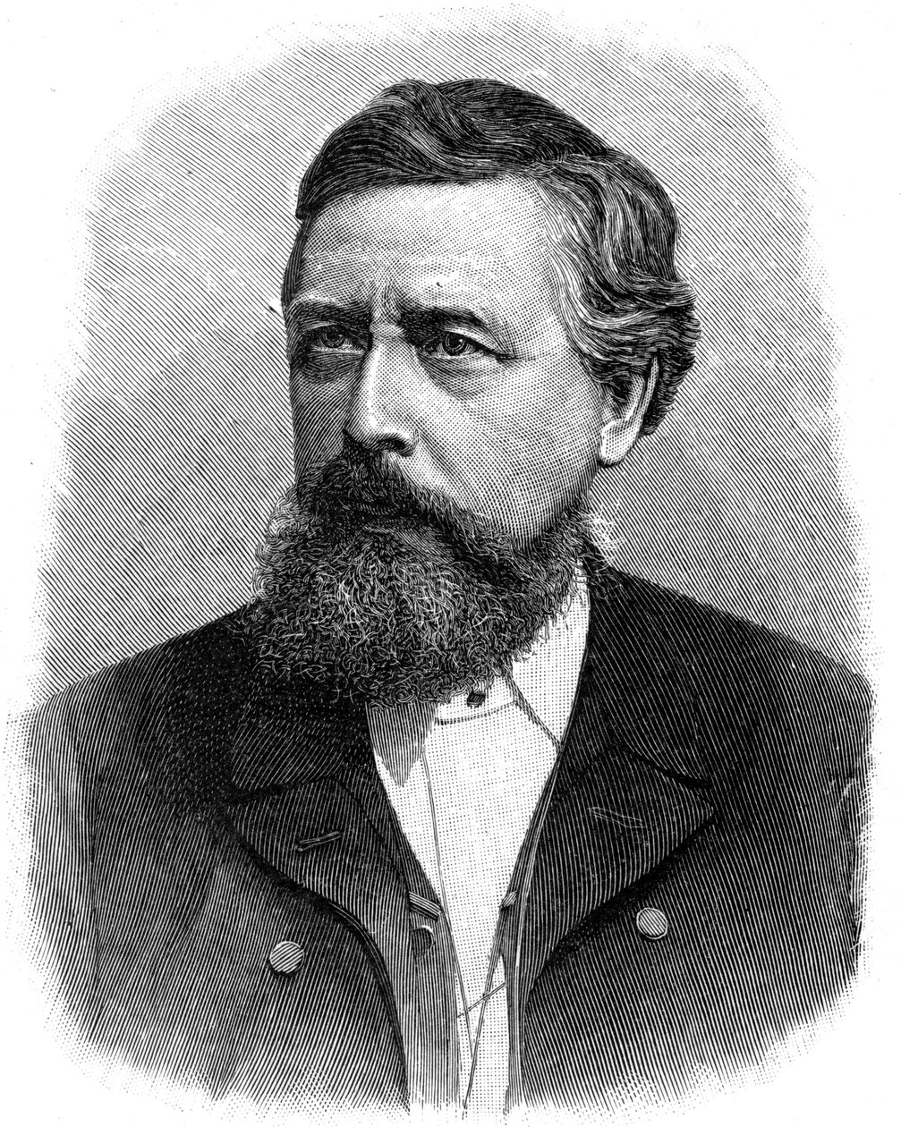 Wilhelm Liebknecht, XIX-wieczny niemiecki socjaldemokrata, 1903 autorstwa Unbekannt