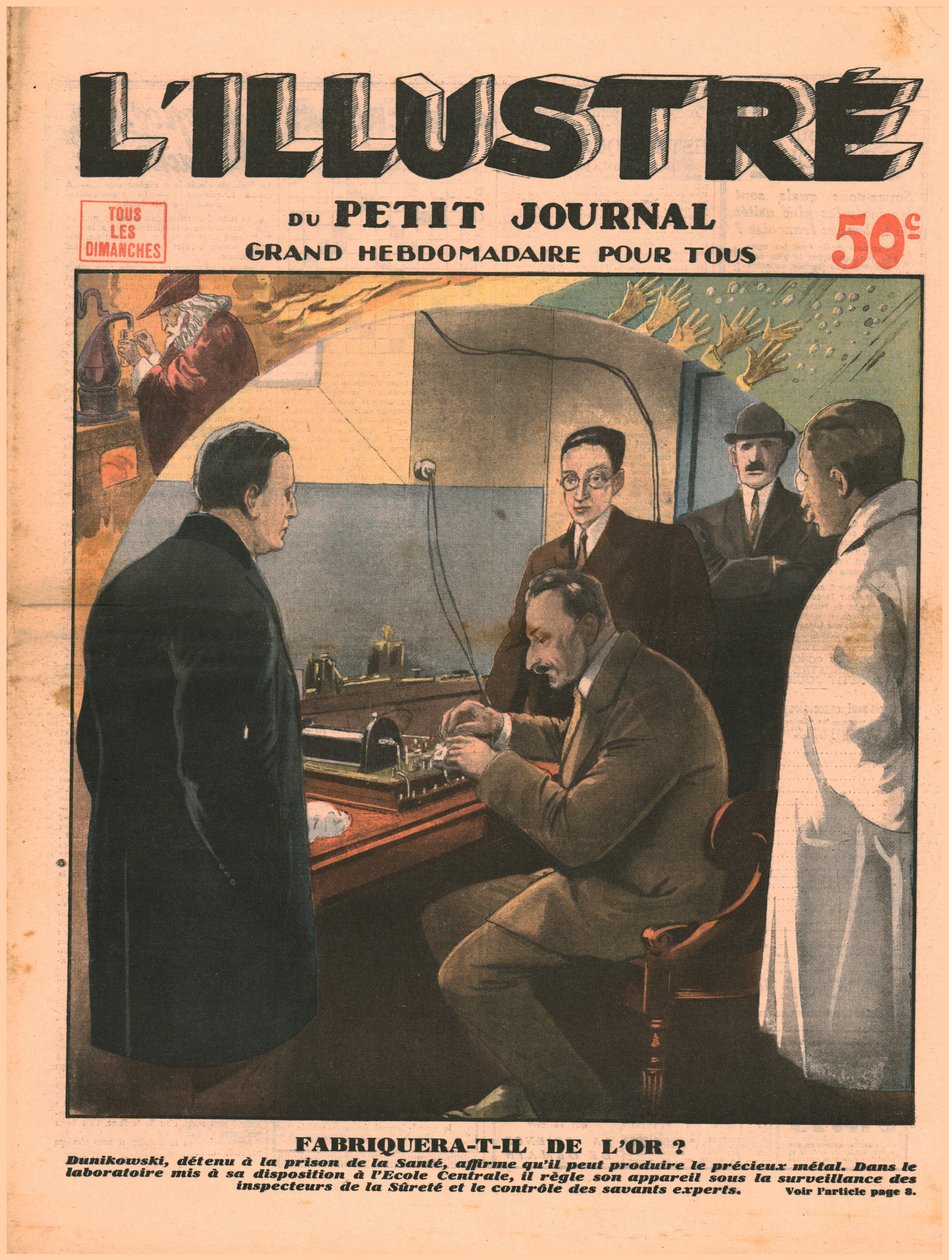 Czy zrobi złoto, 1932. autorstwa Unbekannt