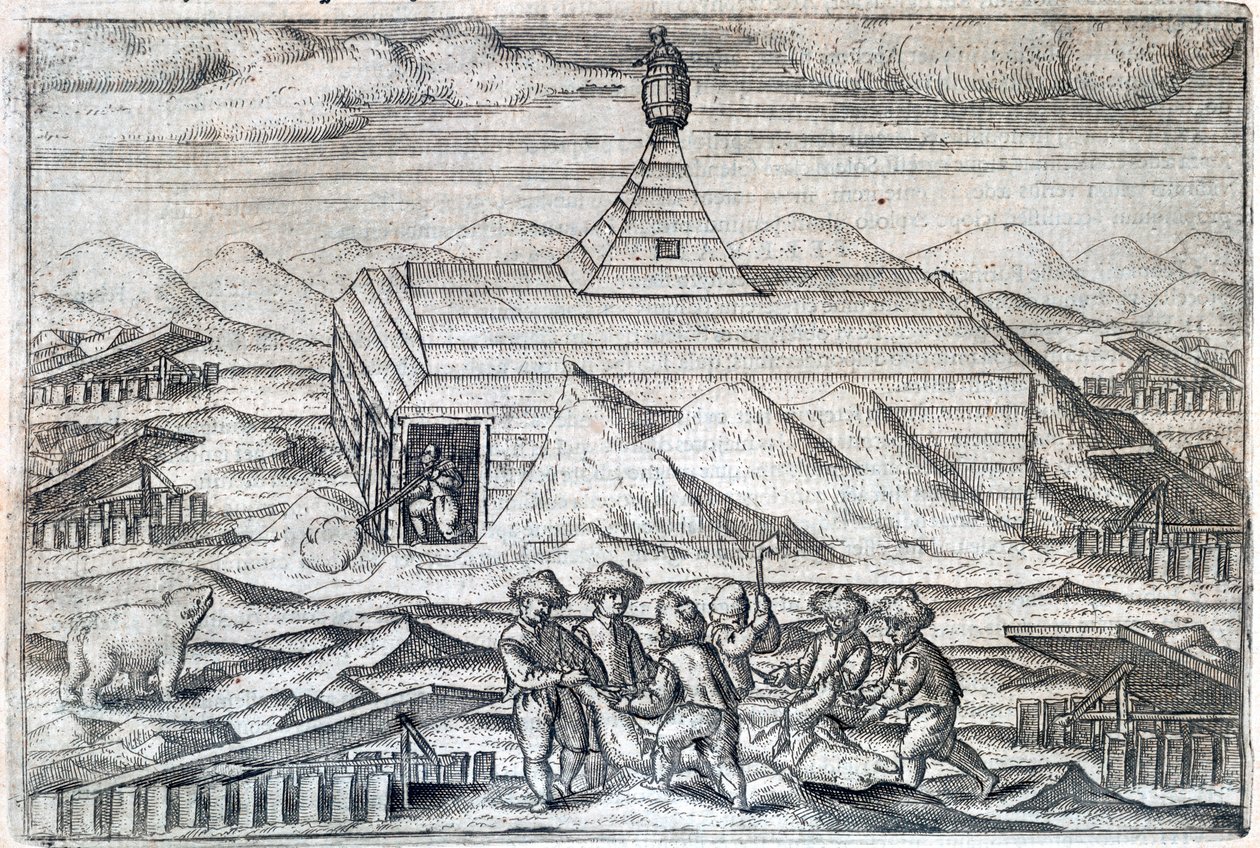 Arktyczna wyprawa Williama Barentsa, 1596-1597 1598 autorstwa Unbekannt