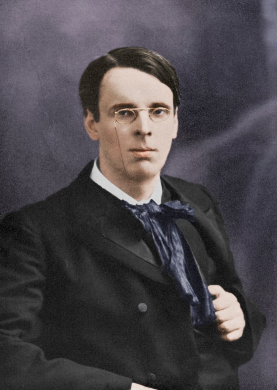 William Butler Yeats, irlandzki poeta i dramaturg, ok. 1900 autorstwa Unbekannt