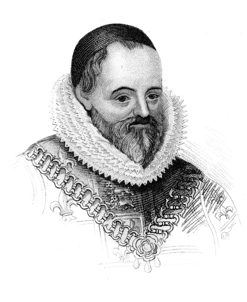 William Camden, angielski antykwariusz i historyk, ok. 1850 autorstwa Unbekannt