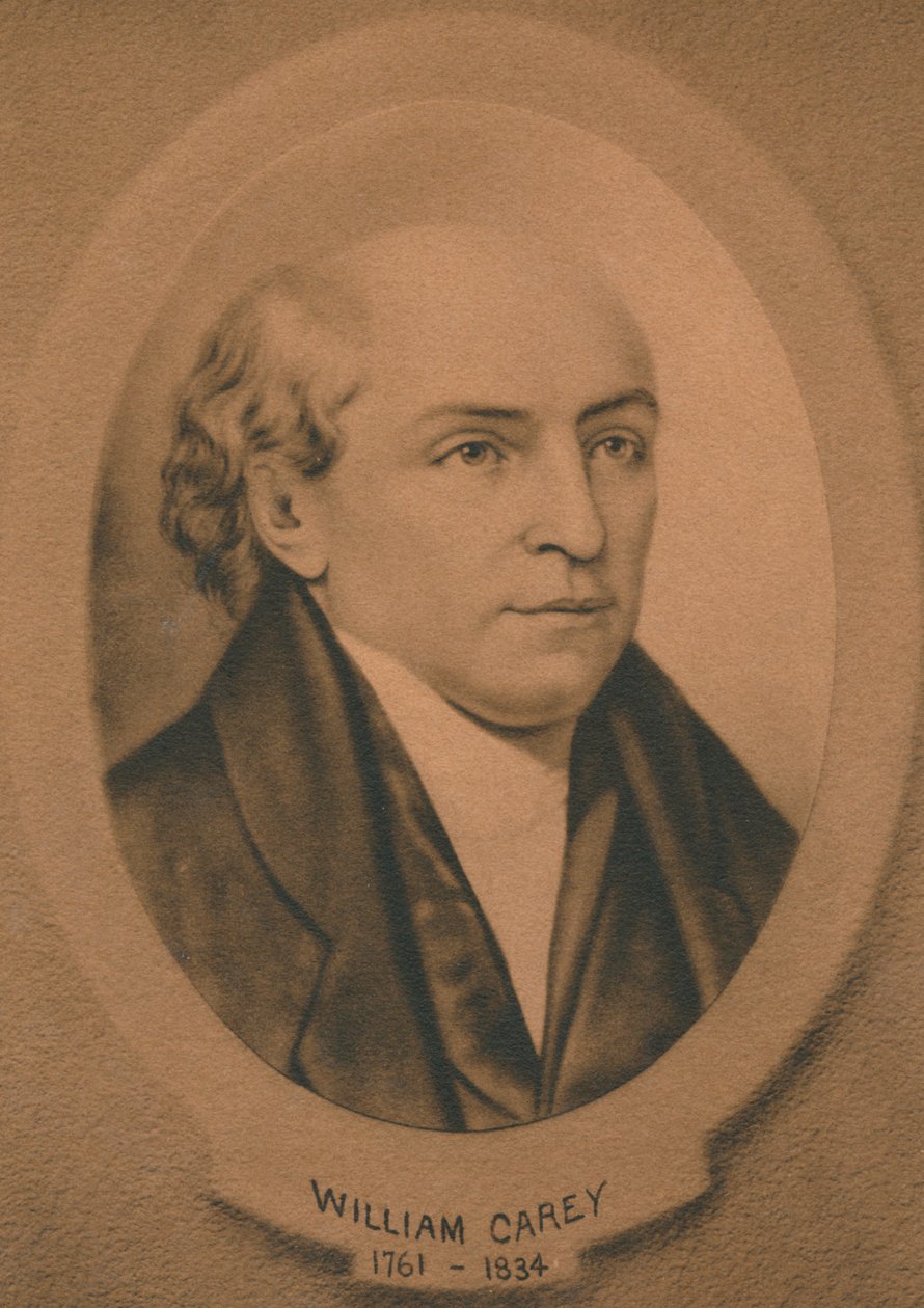 William Carey 1761-1834, brytyjski misjonarz i pastor baptystyczny, c1910 autorstwa Unbekannt