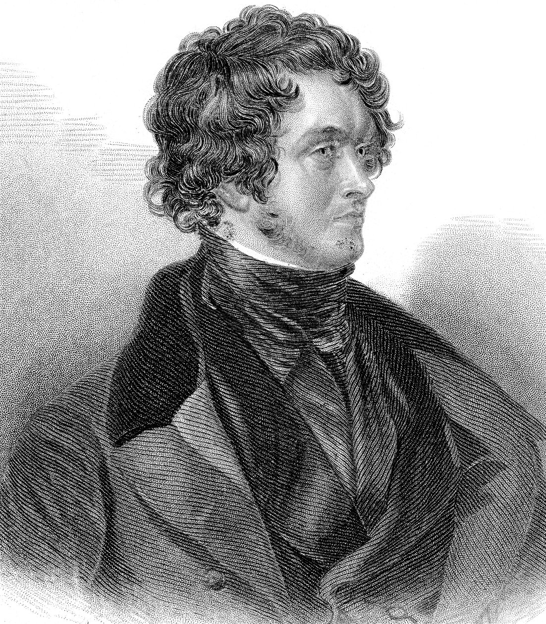 William Harrison Ainsworth 1805-1882, angielski powieściopisarz historyczny autorstwa Unbekannt
