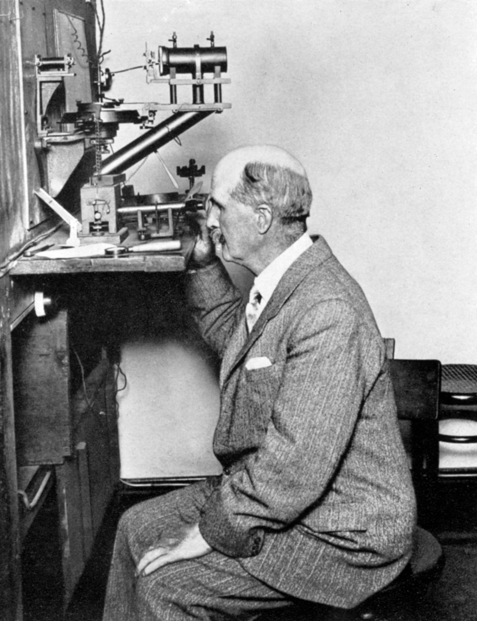 William Henry Bragg, fizyk angielski, początek XX wieku autorstwa Unbekannt