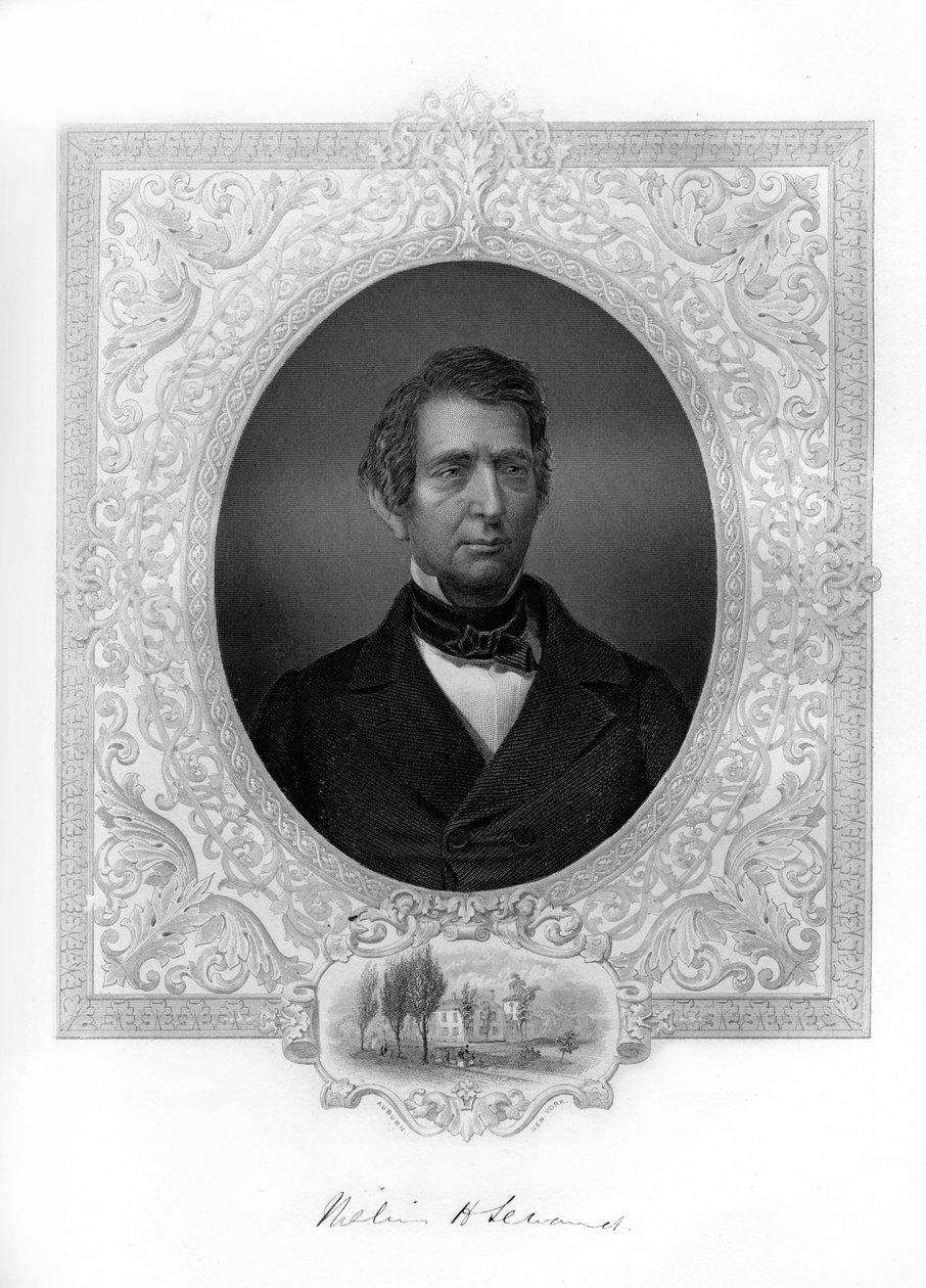 William Henry Seward, sekretarz stanu USA za Lincolna i Johnsona, 1862-1867 autorstwa Unbekannt