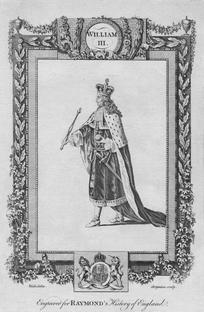Wilhelm III, ok. 1787 autorstwa Unbekannt