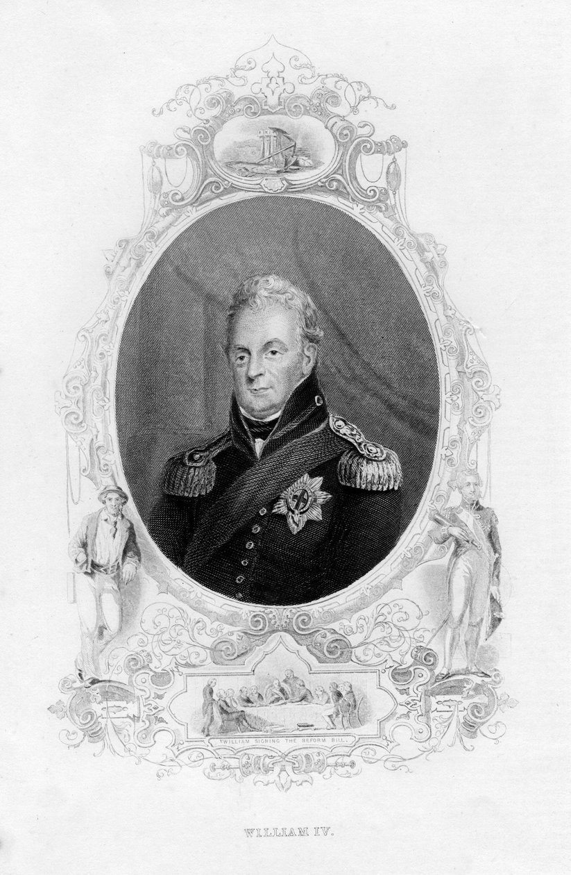 Wilhelm IV z Wielkiej Brytanii, XIX wiek autorstwa Unbekannt