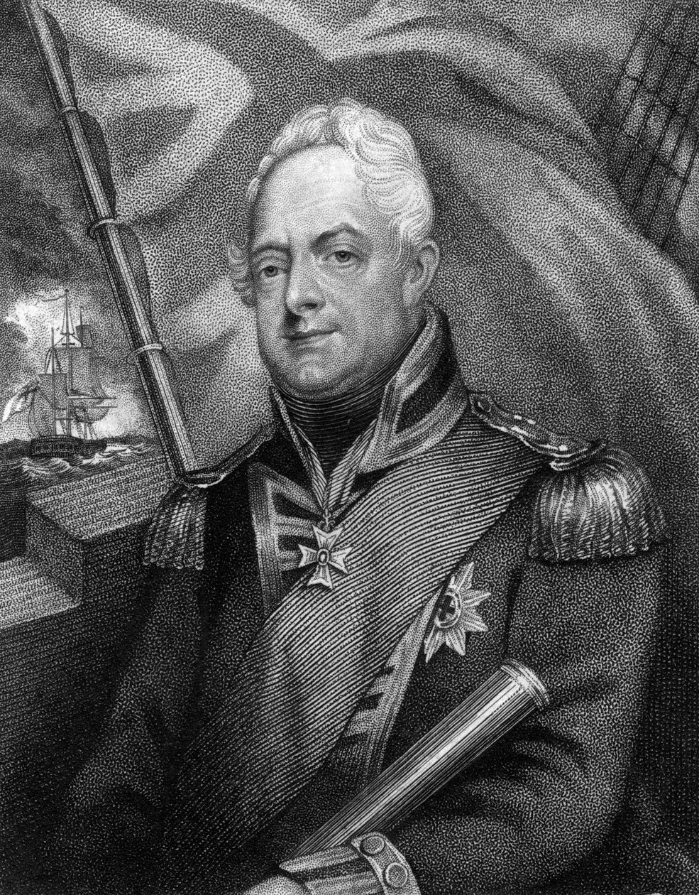 Wilhelm IV z Wielkiej Brytanii, XIX wiek autorstwa Unbekannt