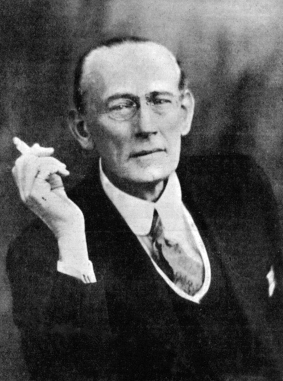 William John Locke 1863-1930, brytyjski powieściopisarz i autor opowiadań, początek XX wieku autorstwa Unbekannt