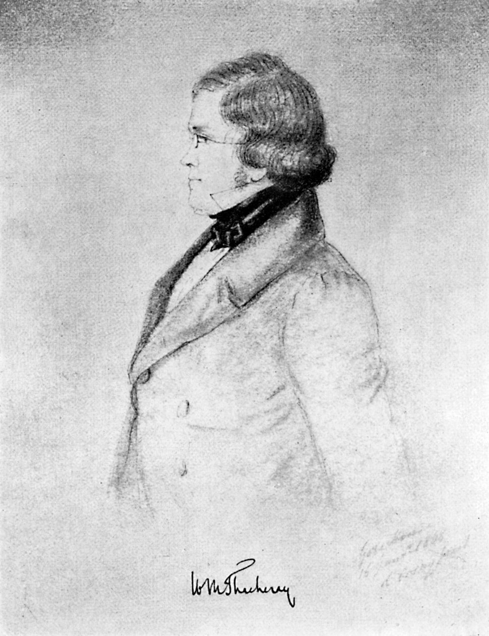 William Makepeace Thackeray, powieściopisarz anglo-indyjski, 1912 autorstwa Unbekannt