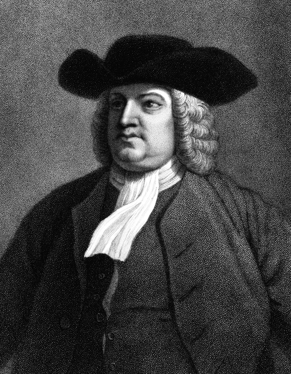 William Penn, angielski członek Towarzystwa Przyjaciół, popularnie znany jako Kwakrów, 1837 autorstwa Unbekannt