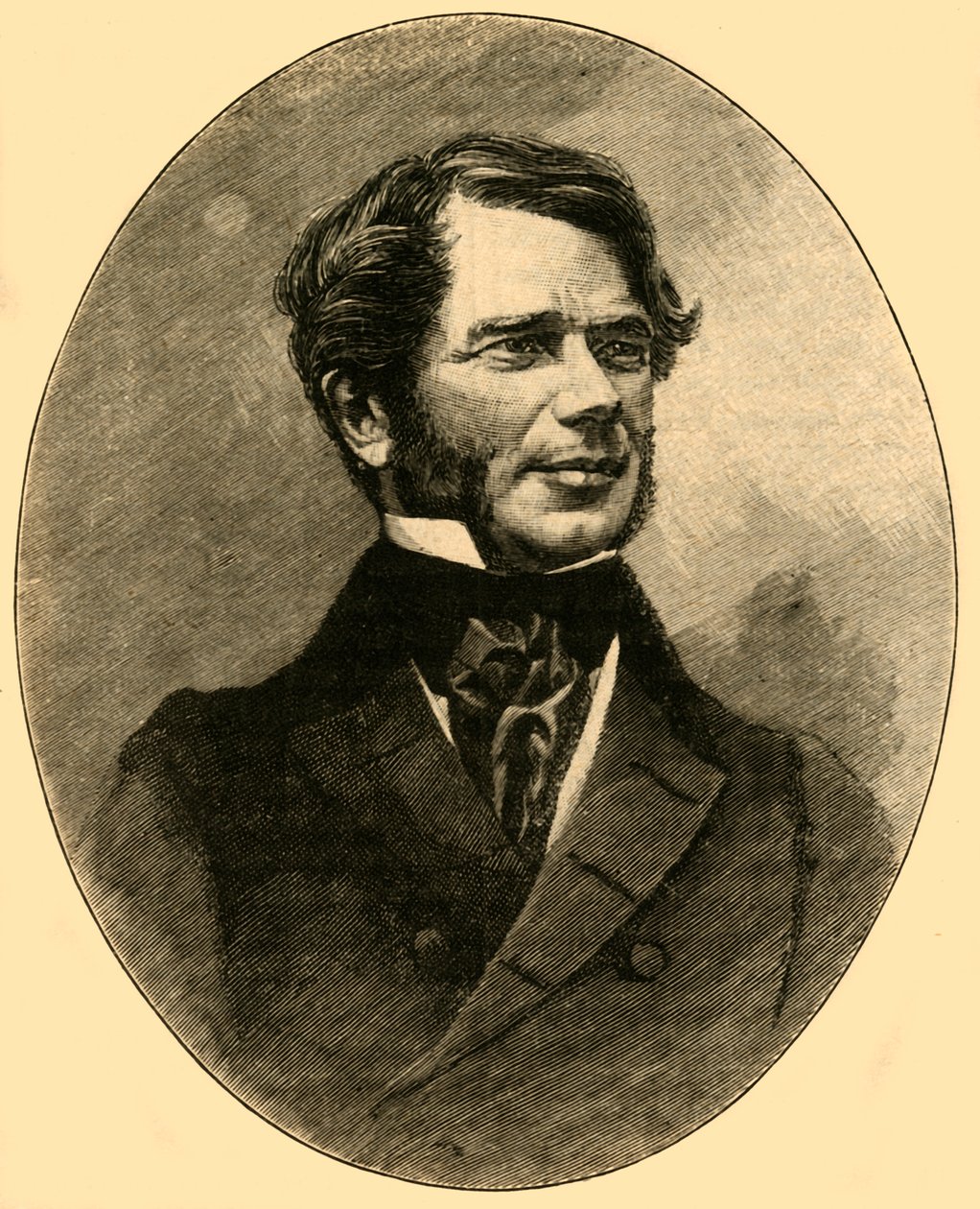 William Smith OBrien, irlandzki buntownik nacjonalistyczny i polityk, ok. 1848–1890. autorstwa Unbekannt
