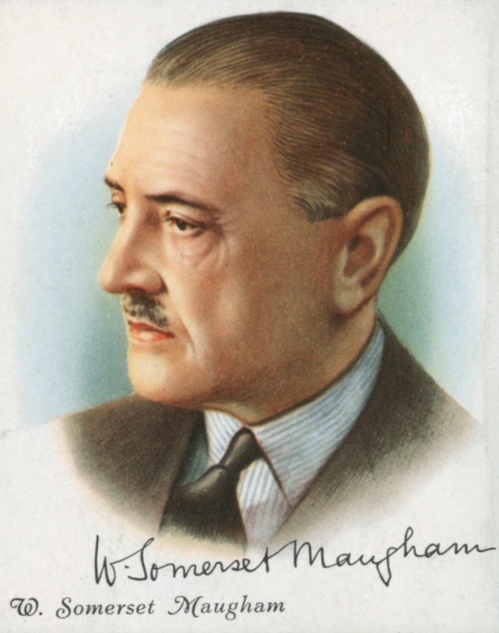William Somerset Maugham, brytyjski autor powieści, sztuk i opowiadań, 1927 autorstwa Unbekannt