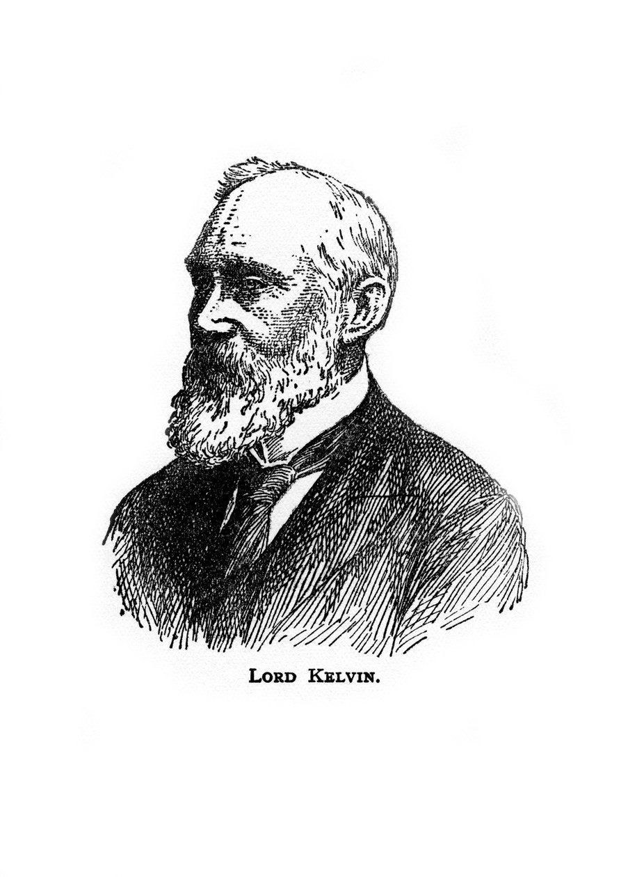 William Thomson, Lord Kelvin, irlandzko-szkocki matematyk, fizyk i inżynier, XX wiek autorstwa Unbekannt