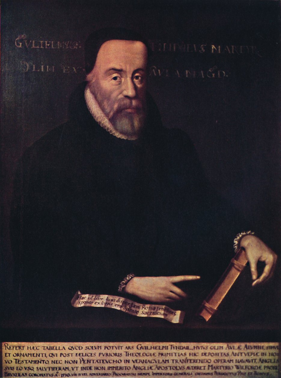 William Tyndale 1492-1536, ok. XVI w., 1947 r. autorstwa Unbekannt
