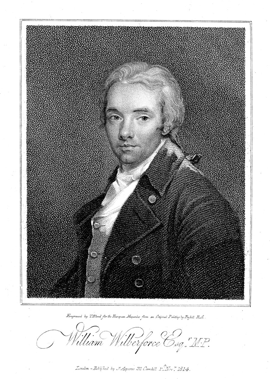 William Wilberforce, angielski filantrop i działacz przeciw niewolnictwu, 1814 autorstwa Unbekannt