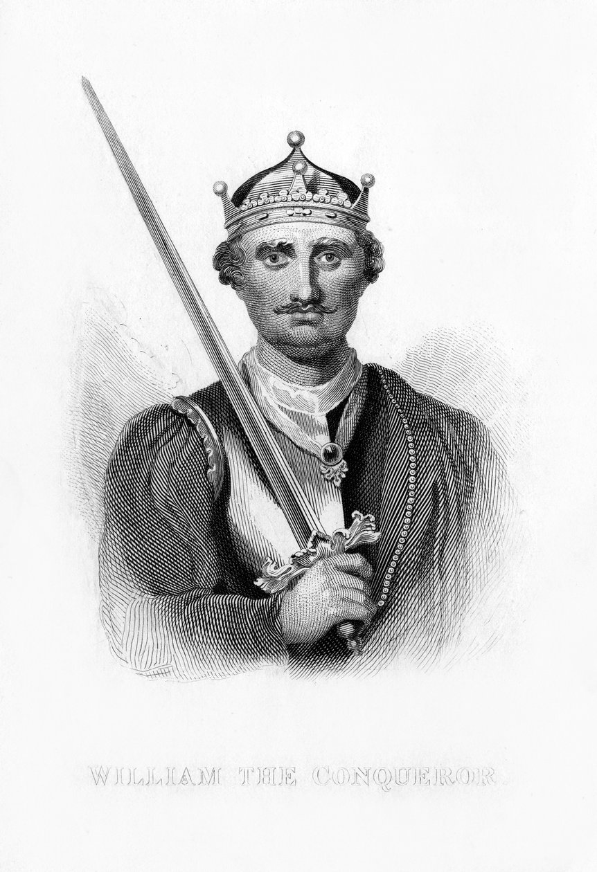 Wilhelm Zdobywca, XIX w. autorstwa Unbekannt