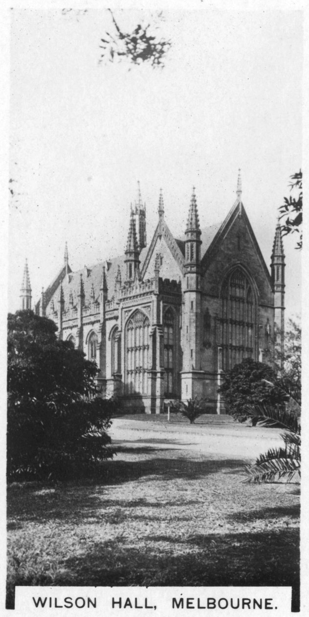 Wilson Hall, Melbourne, Australia, 1928 autorstwa Unbekannt