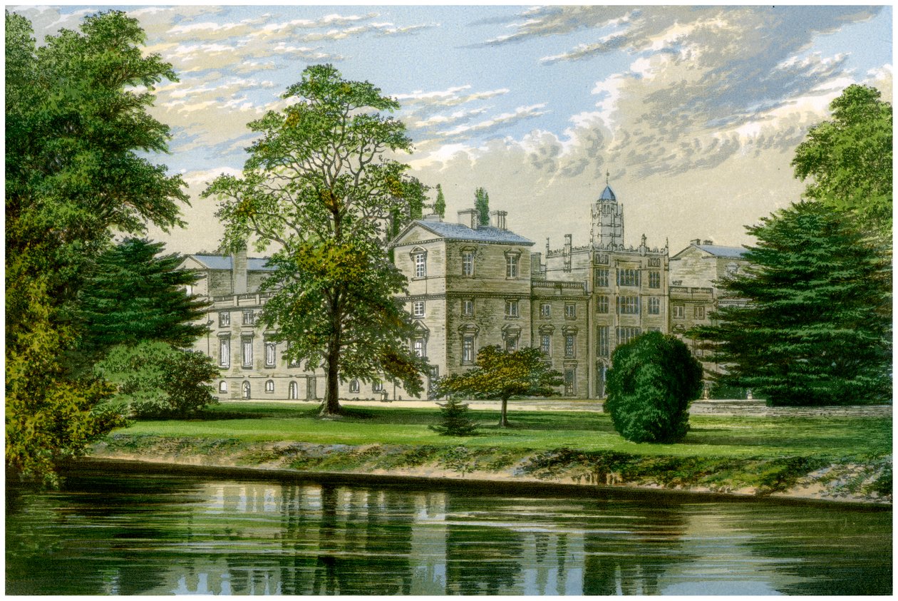 Wilton House, Wiltshire, dom hrabiego Pembroke i Montgomery, c1880 autorstwa Unbekannt