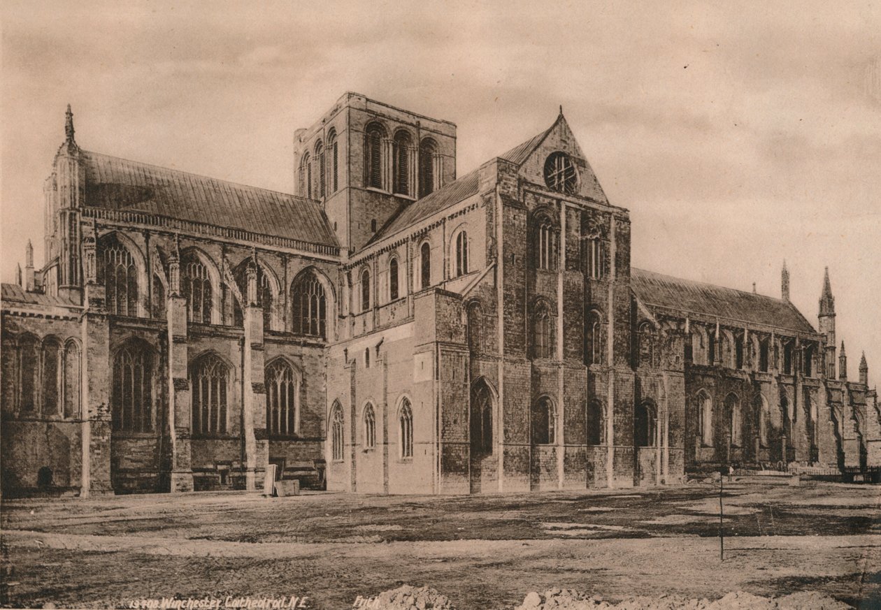 Katedra w Winchester, Hampshire, początek XX wieku autorstwa Unbekannt