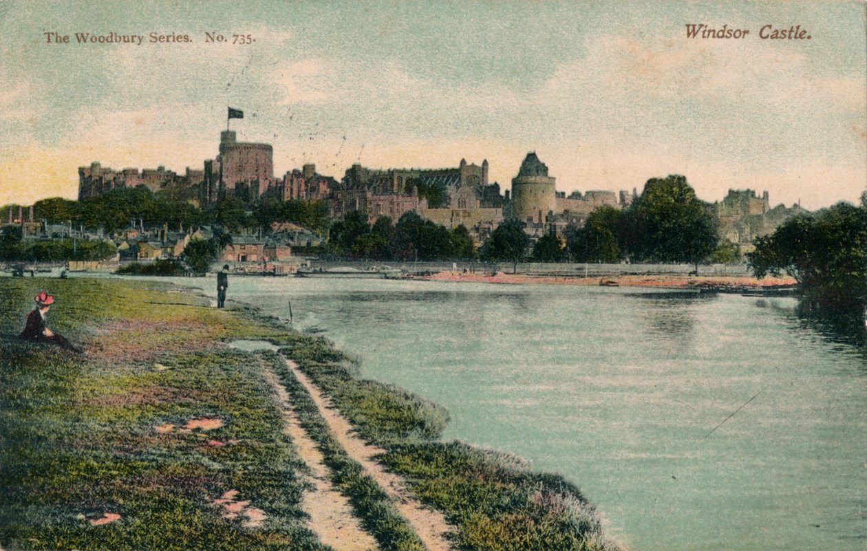 Zamek Windsor, ok. 1900 autorstwa Unbekannt