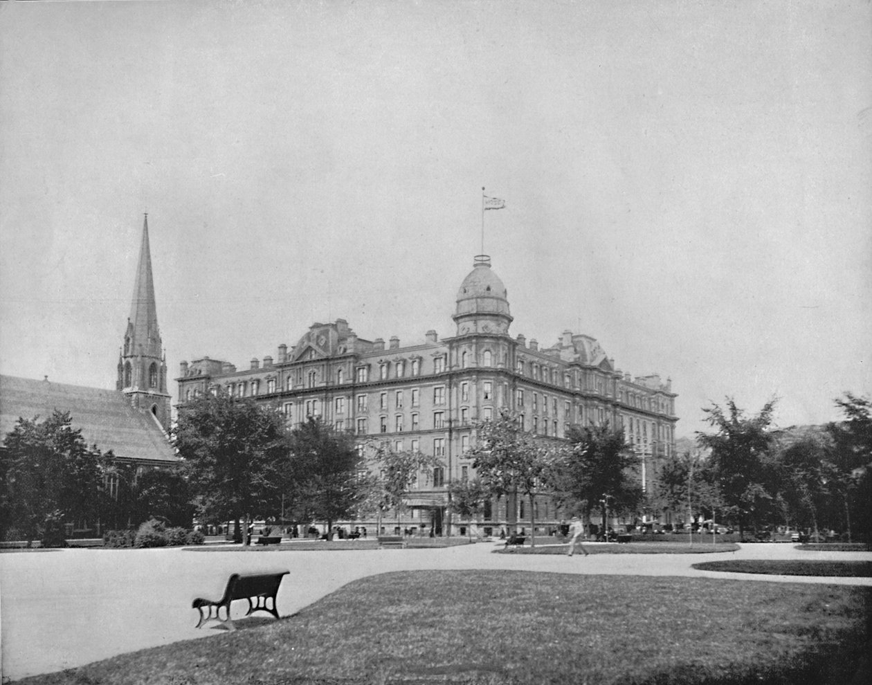 Windsor Hotel, Montreal, Kanada, c1897. autorstwa Unbekannt